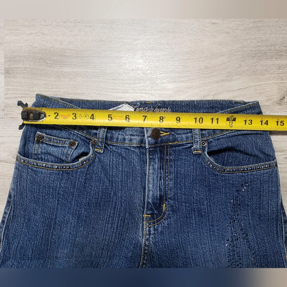 Womens Zena Jeans with rhinestones..Size 4 - Picture 10 of 13
